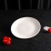 Plate porcelain dessert shade White Label, d = 17.5 cm, white color