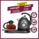 Tea set Pioneer KE580M, 1.7 l, 2200 watts, black