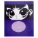 Notebook of 12 sheets in a cage on a clip "Magic Dolls", cover shaking cardboard, VD-LK, MIX