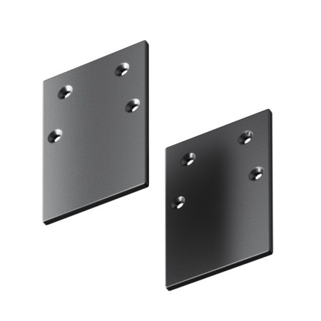 Potsevaya plug 2 pcs Gravity invoice, black
