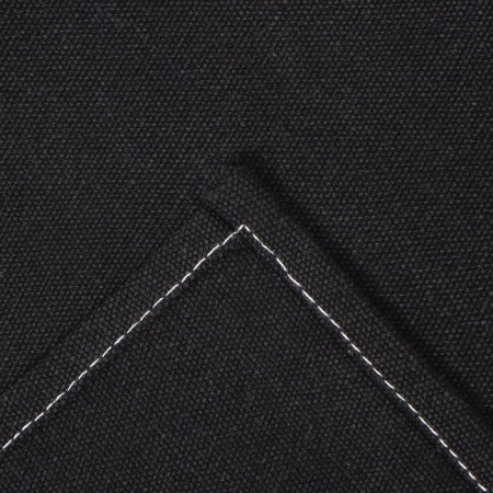 Apron Ethel with pockets Black, 75*68 cm p/e 50%, HL 50%-3