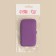 Manicure set, 6 items, in case, purple color