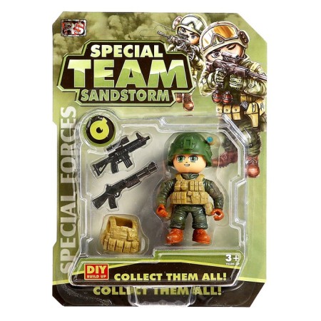 Фигурка военного «Спецотряд»-6