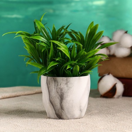 Pot "Marble" 7x6cm, mix-1