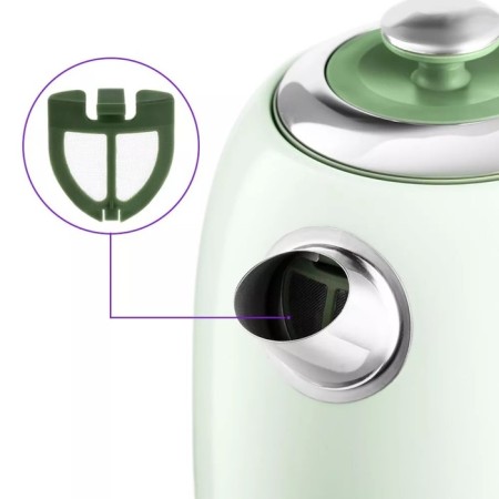 Electric KitFort KT-6604 kettle, 1.7 l, 2200 watts, green-4