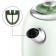 Electric KitFort KT-6604 kettle, 1.7 l, 2200 watts, green