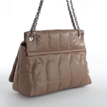 Bag-mixer on lightning, beige color-3