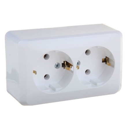 Double SE SE "Study", 16 A, 250 V, invoice, with salary, IP20, white, PA16-007B
