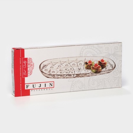 Oval plate Fujin 33*13 cm 1249/PL1249GCL-3