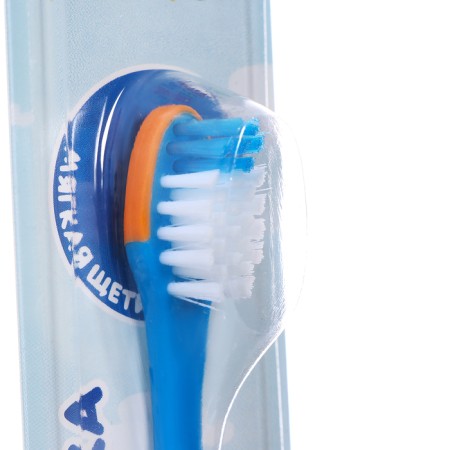Master dent toothbrush for children, blue tractor, blue-2