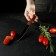 Knife Kitchen shade "Elbrus", gear blade 11.5 cm