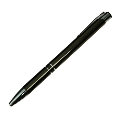 Gift, ballpoint, automatic "style" in a plastic case, New, dark gray-3