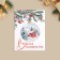 Cards-Mini "Time of Magic", Christmas ball, 6 x 8 cm, New Year