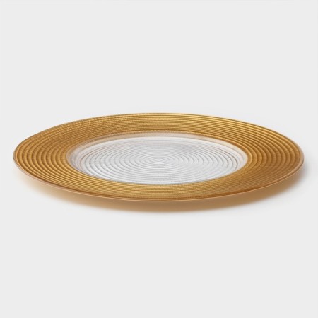 Glass Play of Seville, D = 33 cm, Golden Color-1