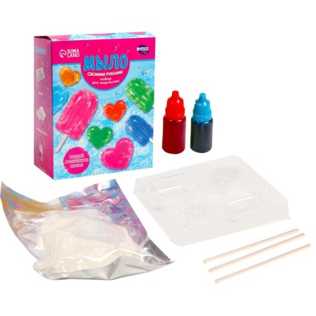 Set for creativity. DIY soap "Tasty ice cream"-1