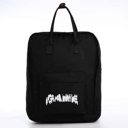 Backpack School Textile Game, 38x27x13 cm, black color-3
