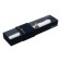Ballic handle, 0.5 mm, BrunovisConti Monaco, blue rod, Soft Touch body white, in case