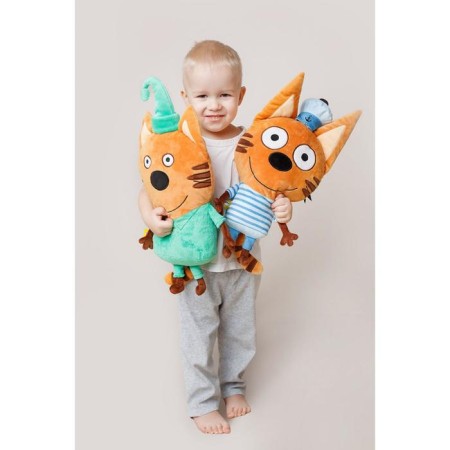 Korzhik toy-podushka, three cats-2