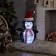 LED figure "Penguin" 35 × 70 × 35 cm, metal, textiles, 220 V, glow of white