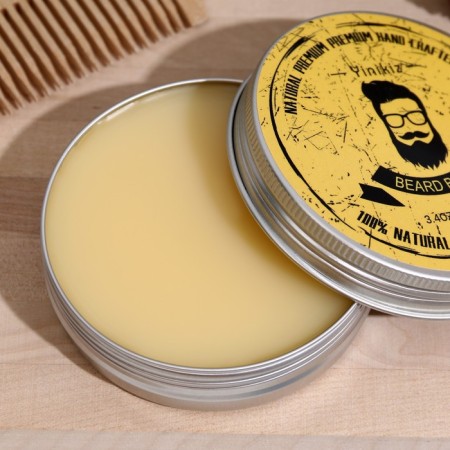 Useful wax for a mustache and beard "Nutrition - softening - strengthening", 100 ml-1