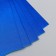 Foamiran metallic "bright blue" 1.8 mm set 5 sheets 20x30 cm
