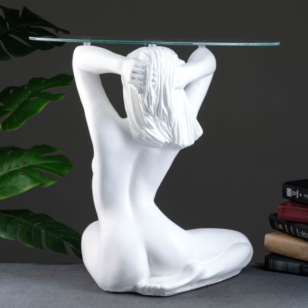 Claus - luminous table "Sitting girl" 50x39x52cm-3