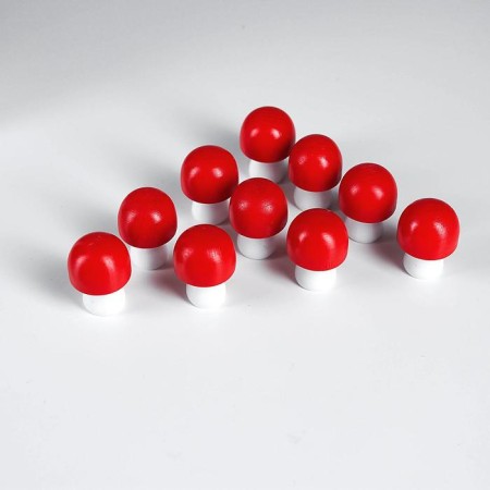 Account material "Mushrooms", 12 pcs., Size 1 pcs.: 4.5 cm-2