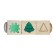 Wooden cubes “Learn colors and shapes”, on the axis, 3 cubes