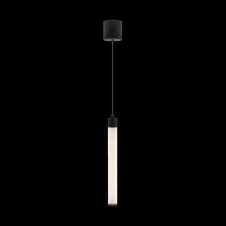 Squirry of suspended Technical P022PL-L10B, LED, 10W, 3x3x50.6 cm, 880lm, black color black-4