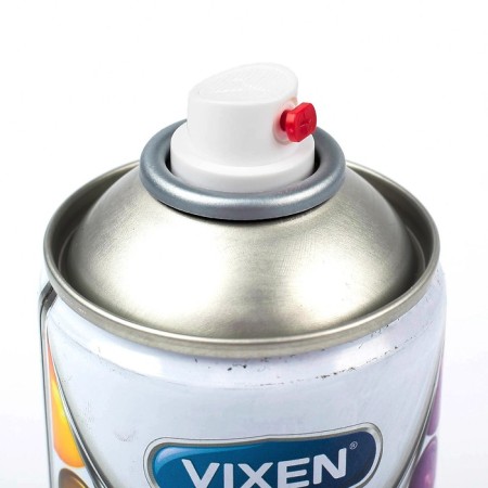Acrylic enamel Vixen, black amber matte, RAL 9005, aerosol, 520 ml-1