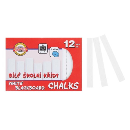 Small are white Koh-I-Noor, in a set of 12 pieces, square