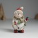 Polystone souvenir "Hedgehog in the red cap and green scarf" MIX 6.5x6.5x10.2 cm