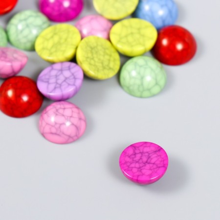 Decor for creativity Plastic "Half -Devils marble" Color 15 g 1.4x1.4x0.7 cm-2