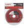 Disk diamond cutting scrap, Turbo, dry cut, 125 x 22 mm
