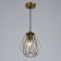 Bayerlux lamp "Billy" E27 40W gold 18x18x20-120cm