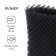 Garden grid, 1 × 10 m cell rhombus 15 × 15 mm, plastic, black, Greengo