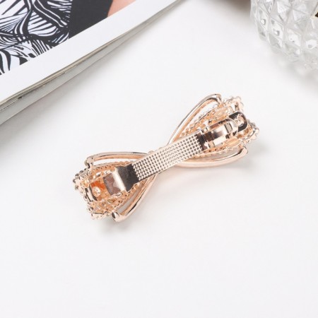 Hair hair clip "Patricia Elite" Balt, 6.5 cm, gold-1
