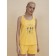 Female set, size s, yellow color