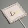 Topper "Love", rectangle with beads