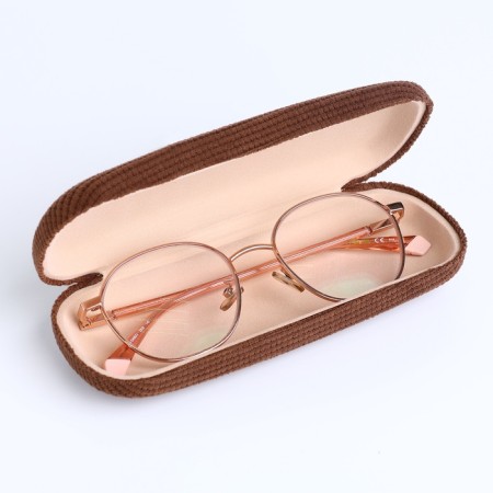 Case for glasses on a cracker, length 16 cm, brown color-3