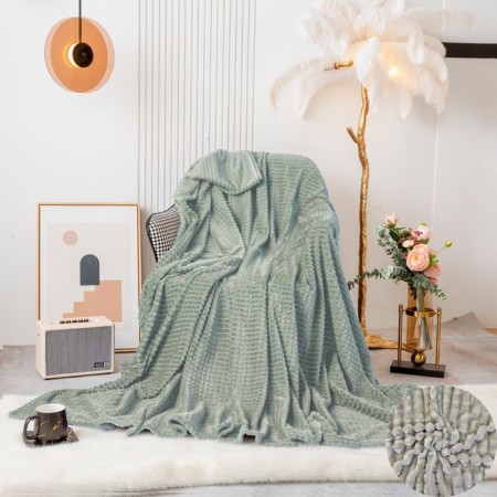 Blave 1.5 joint venture diva Afrodita, Velsoft, size 150x200 cm, pistachio color-3