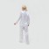 Female pajamas (shirt and trousers) KAFTAN Queen size 40-42, white color