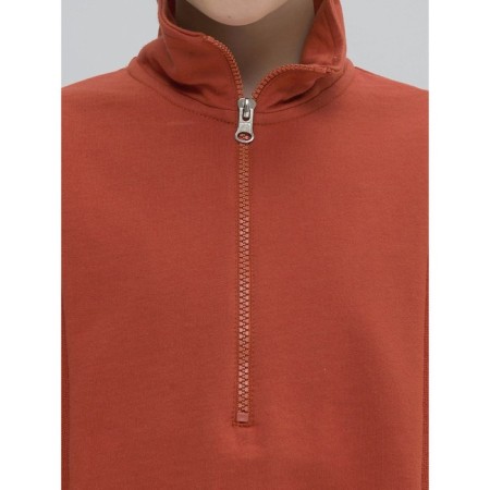 Sweatshirt for girls, height 158 ​​cm, Terracotta color-2