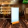 Table Tent A4, 2 mm plexiglass, on a wooden stand