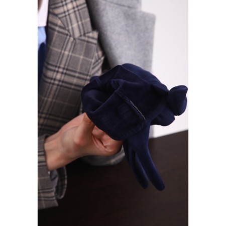 Gloves are female, dimensionless, without insulation, blue color-4