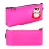 Penal soft, 1 compartment, 35 x 190 x 75 mm, voluminous, colorio, silicone, yellow