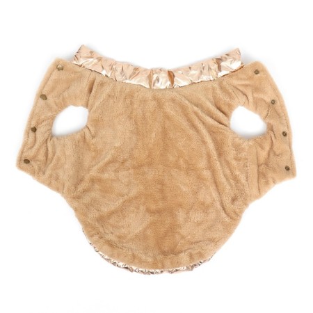 Dog jacket "Shine", S (DS 25, OG 37, Osh 24 cm, up to 5 kg), bronze-5