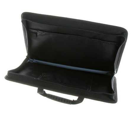 Folder with handles Textile, A4, 365 x 260 x 50 mm, 1C13 "LUGA", frame, gray-2