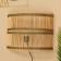 Lamp wall -mounted from the rattan "Amina" 1x120W, E27, 40x17x30 cm