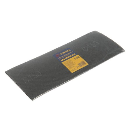 The mesh is abrasive tundra, waterproof, silicon carbide, 115 x 280 mm, P150, 5 pcs.-2